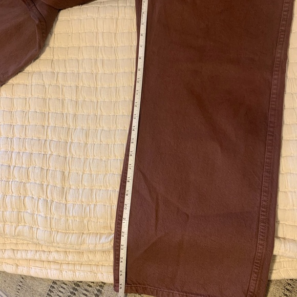 Sezane Le Crop Brown denim - Picture 12 of 12